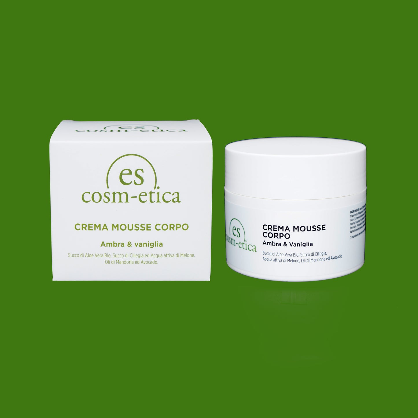 Crema Mousse Corpo Ambra & Vaniglia 200 ml