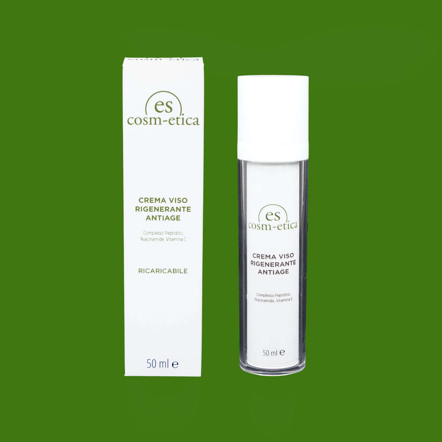 Crema Viso Rigenerante Antiage Ricaricaricabile 50 ml