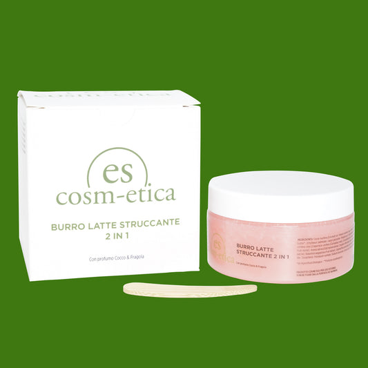 Burro Latte Struccante -Cocco e Fragola 2 in 1 - 100 ml