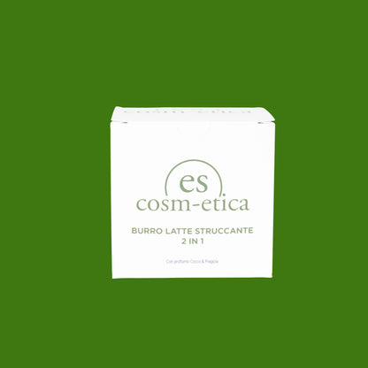 Burro Latte Struccante -Cocco e Fragola 2 in 1 - 100 ml