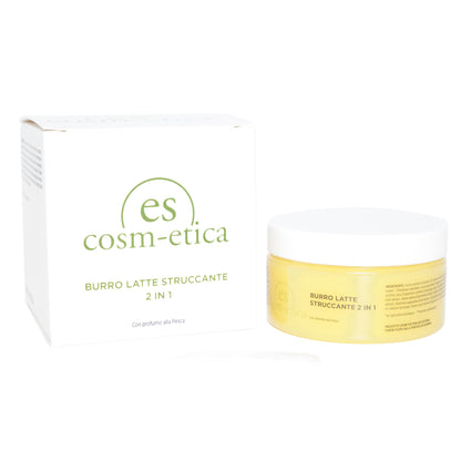 Burro Latte Struccante Pesca 2 in 1 -100 ml