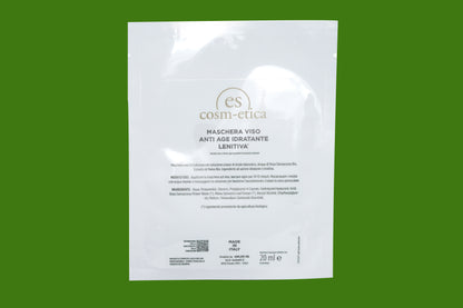 Maschera Viso Anti Age Idratante Lenitiva