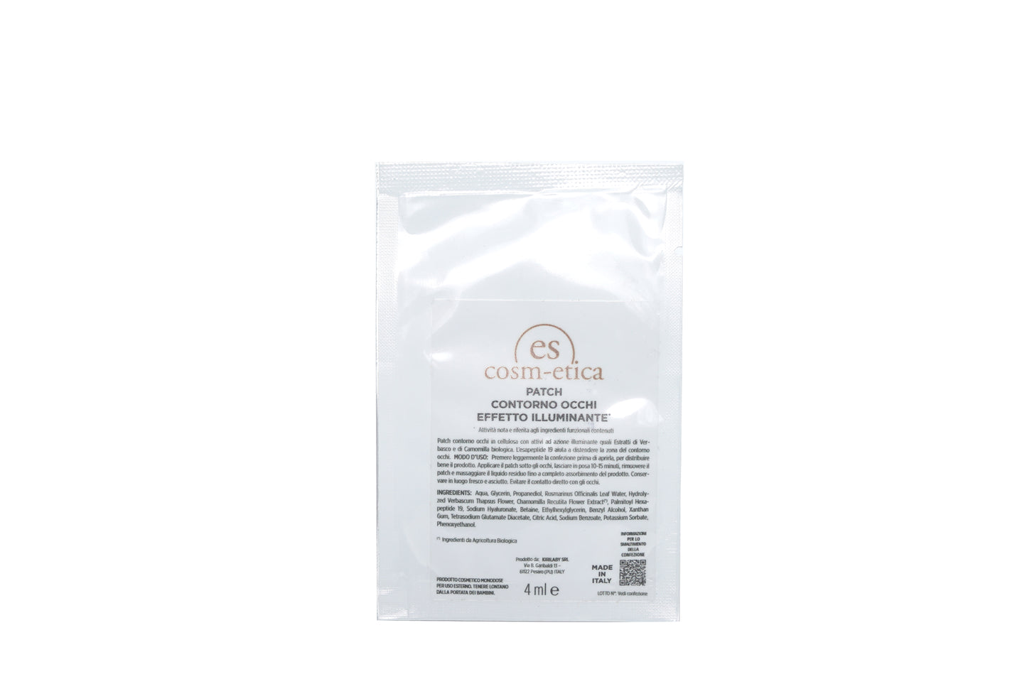 Patch Contorno Occhi Effetto Illuminante