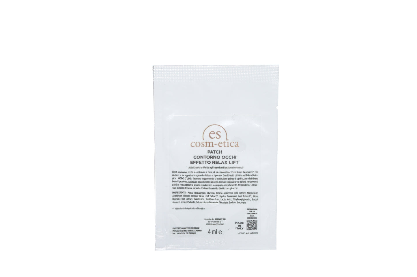 Patch Contorno Occhi Effetto Relax Liftante